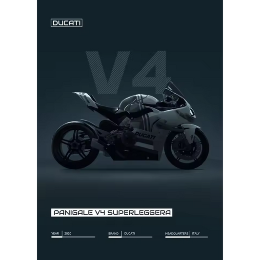 DUCATI PANIGALE V4 SUPERLEGGERA (Poster)