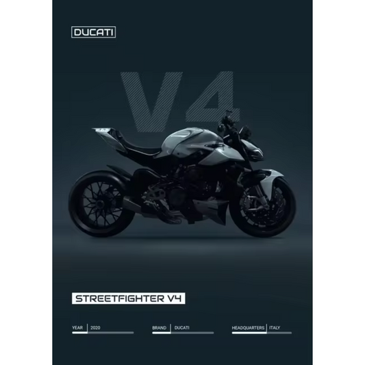 DUCATI STREETFIGHTER V4 (Poster)