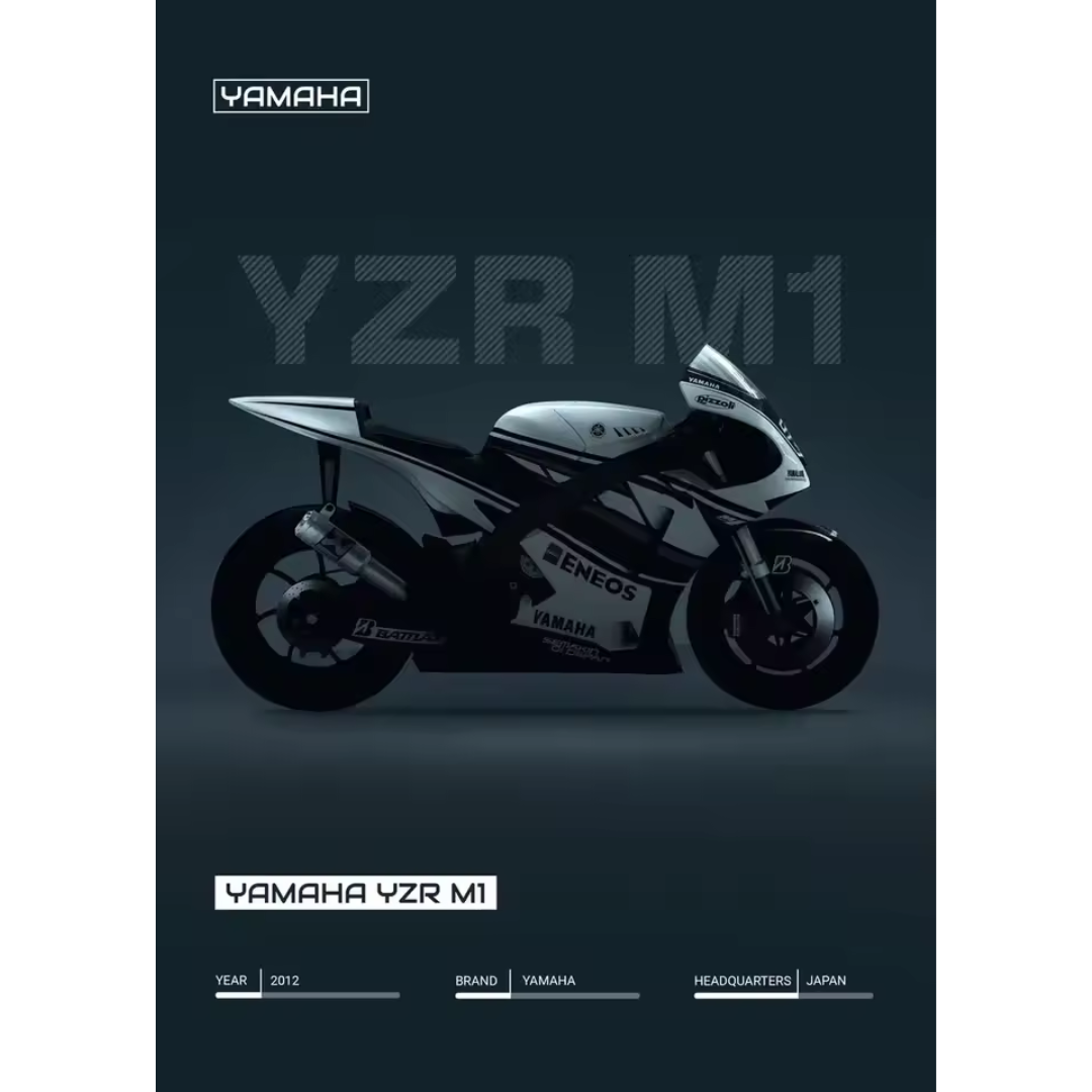 YAMAHA YZR M1 (Poster)